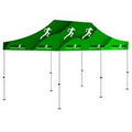 10' x 20' Rigid Pop-Up Tent Kit, Full-Color, Dye Sublimation